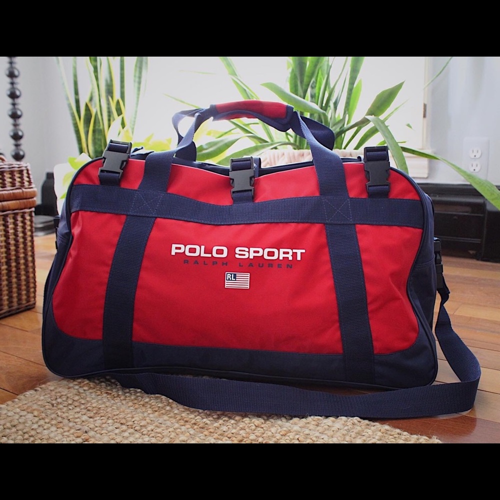 Vintage 90’s Polo Sport Duffle Bag